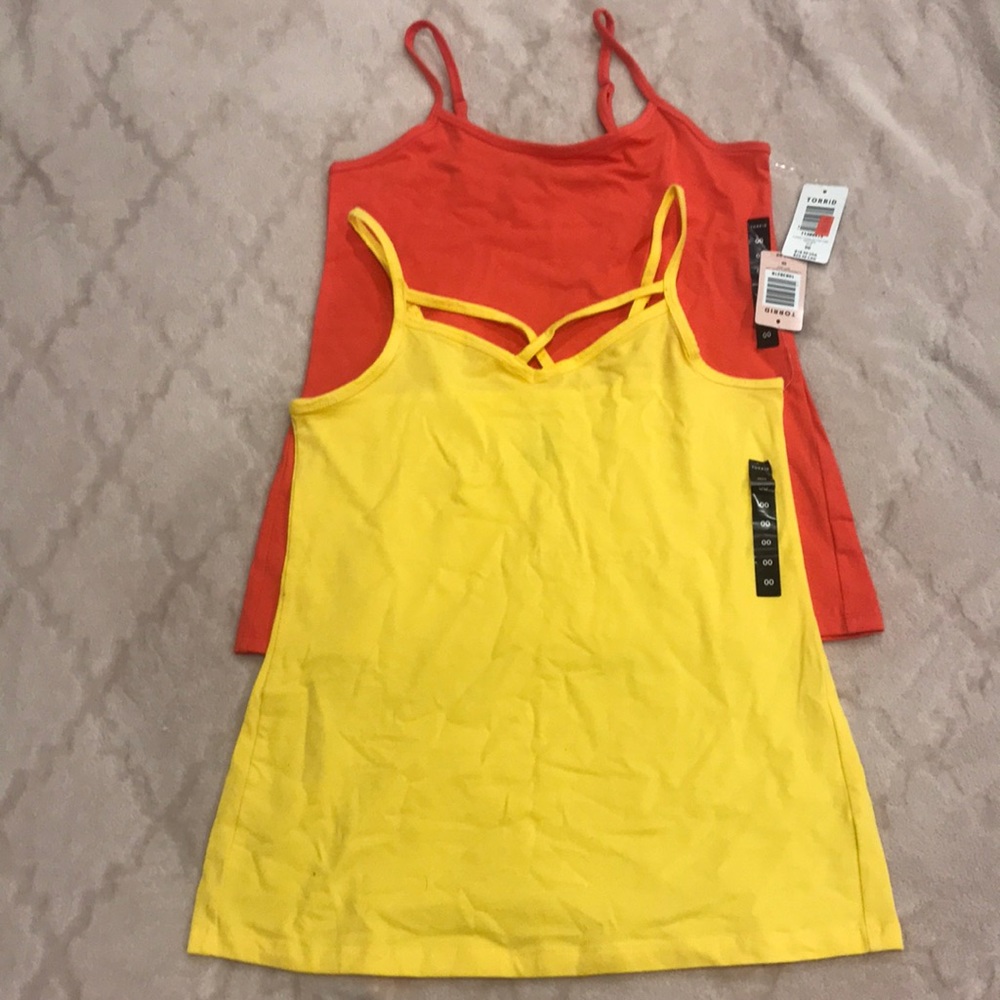 NWT Two Torrid Camisoles